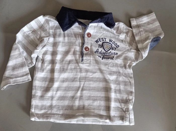 Polo manches longues