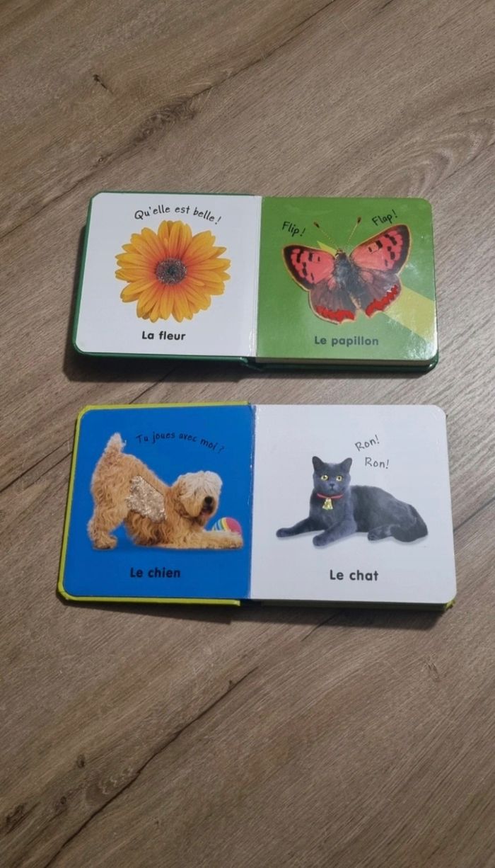 Lot livres imagiers à toucher - photo numéro 2