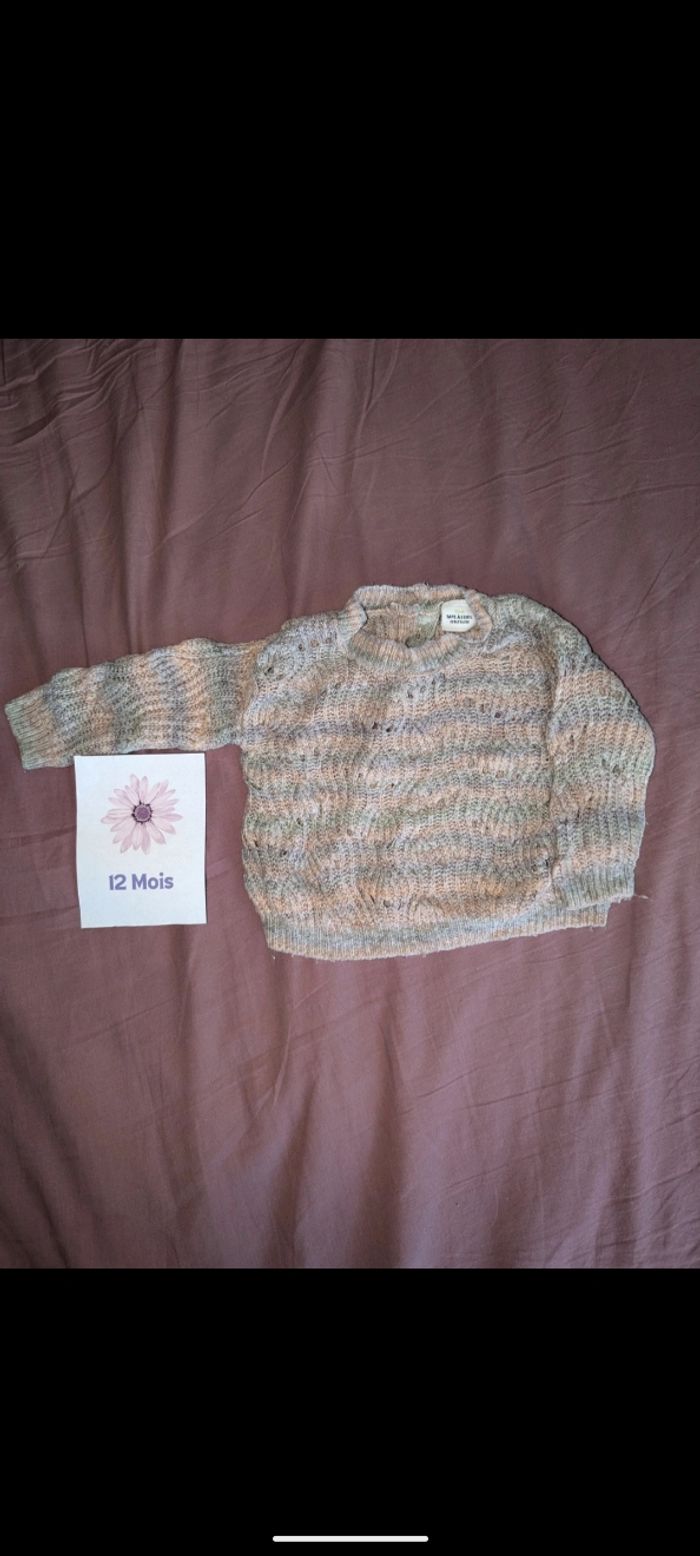 Lot de pulls 12 mois - photo numéro 3