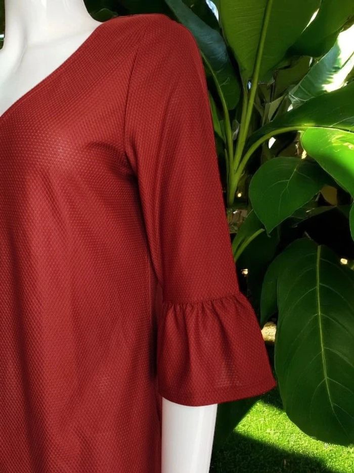 Blouse manches évasées (lire mesures avant achat) - photo numéro 4