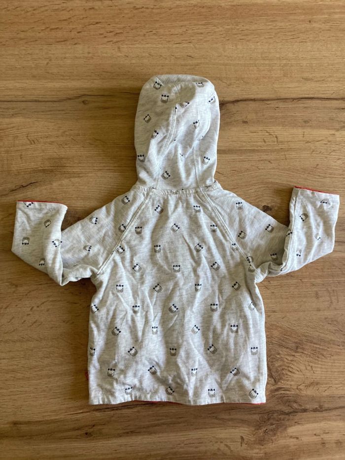 Veste réversible neuf Obaibi 6 mois - photo numéro 2