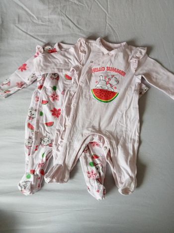 Pyjamas fin marie