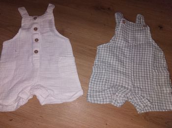 2 salopette 3 mois tex