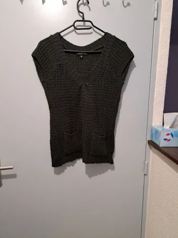 Pull sans manche