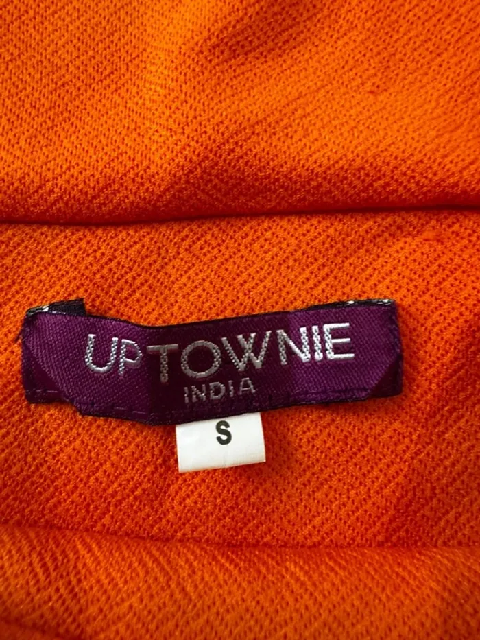 Haut orange Uptownie taille S, très bon état - photo numéro 2