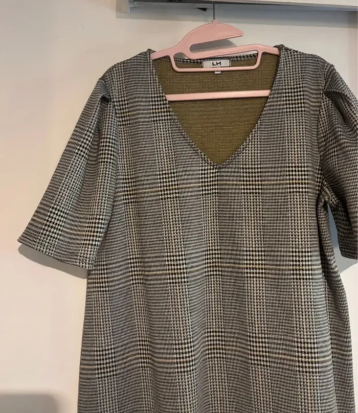 Robe motif Prince de Galles La Halle T44 - photo numéro 2