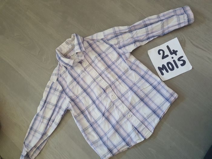 Chemise 24mois garçon