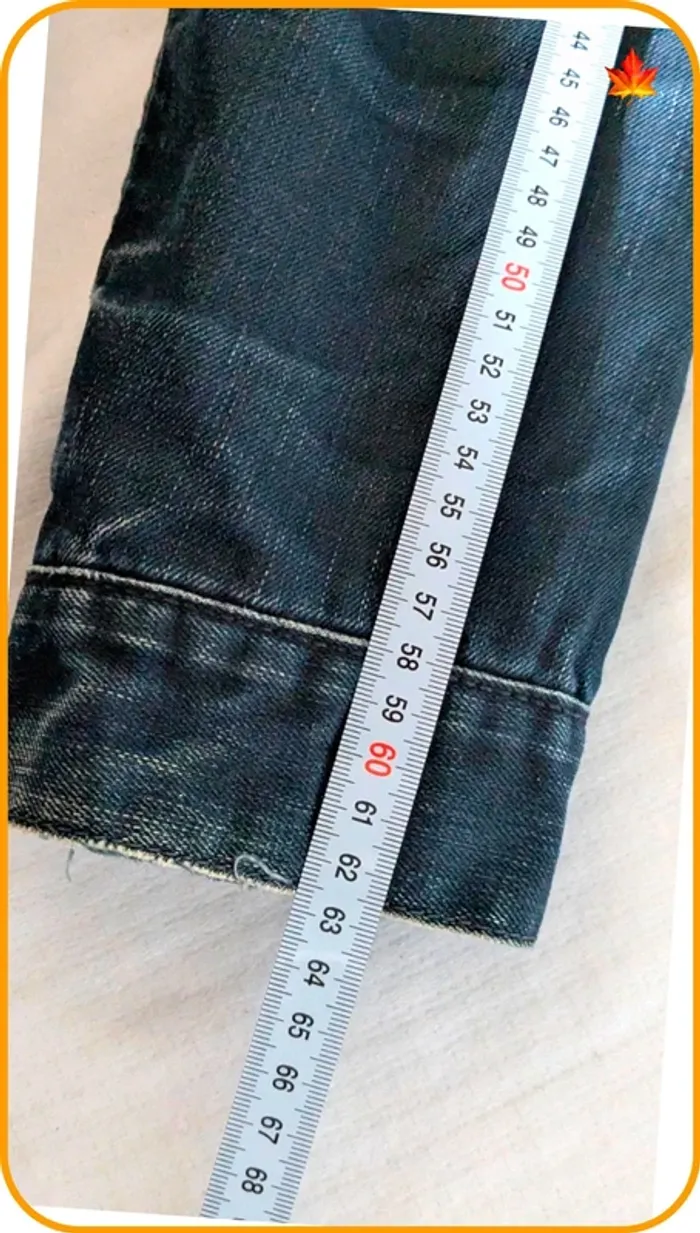 Veste en jeans doublé Levi's homme S Vintage - photo numéro 15