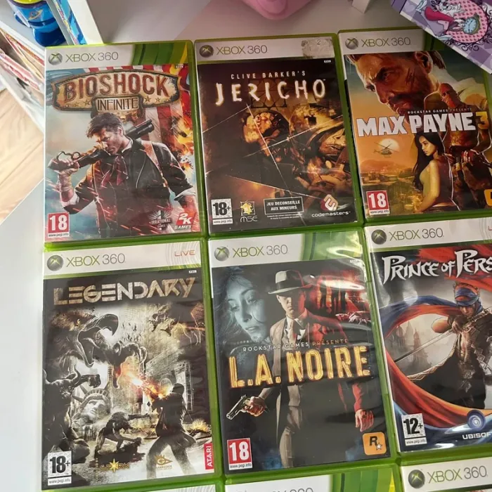 Lot 10 jeux xbox 360 - photo numéro 2