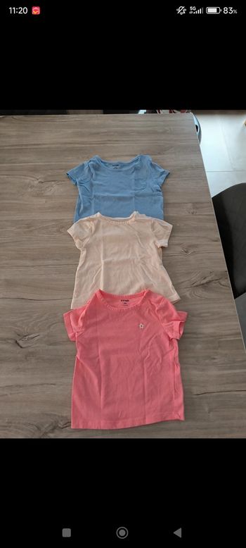 Tee shirt taille 9 mois