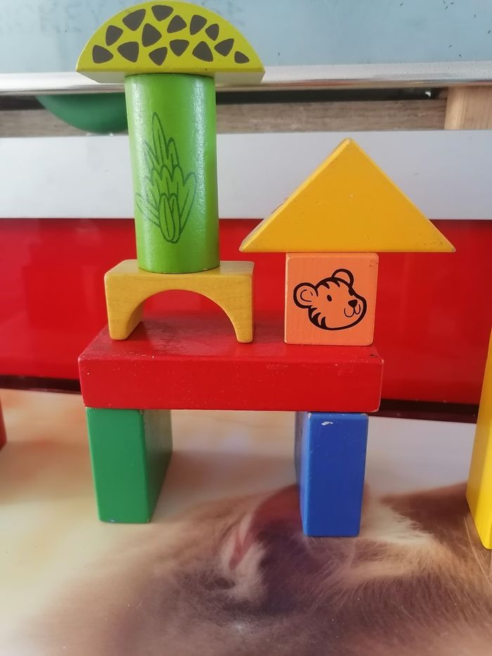 Cube en bois. - photo numéro 4