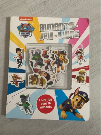 Pat Patrouille Aimants-Jeu-Livre