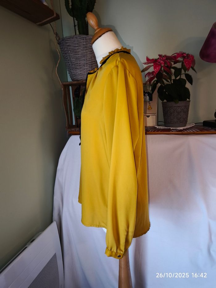 Blouse moutarde VEROMODA 40 - photo numéro 6
