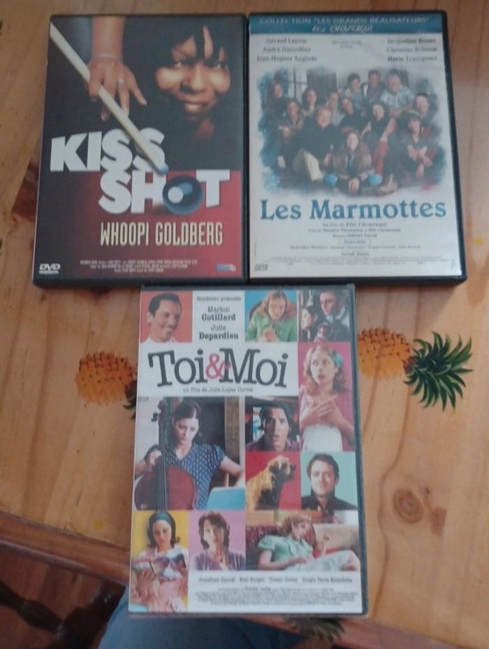 Lot de 3 dvds