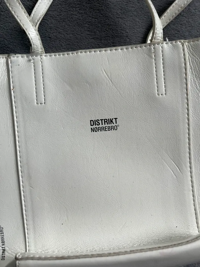 Sac cabas blanc Distrikt Nørrebro – Minimaliste & tendance - photo numéro 2