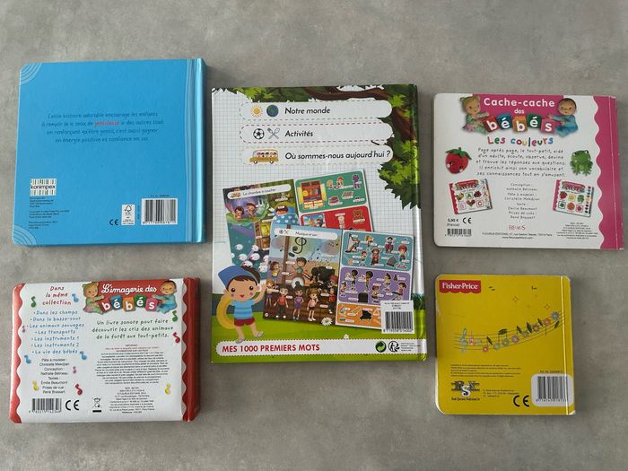 Lot de 5 livres pour petits - photo numéro 2