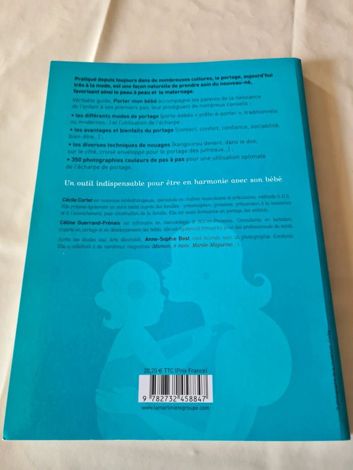 Porter mon bébé Cécile Cortet Céline guerrand-frenais - photo numéro 2