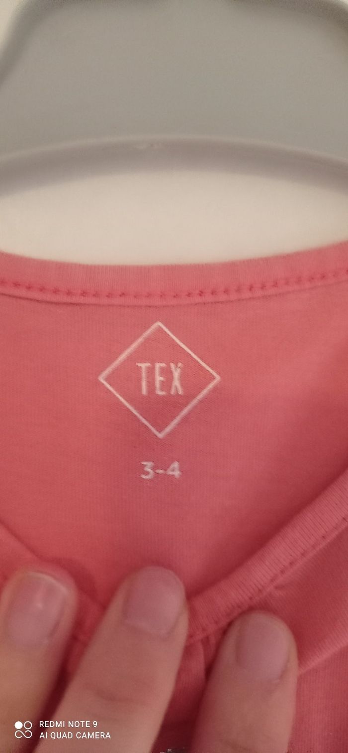T-shirt tex en 3-4 ans - photo numéro 3