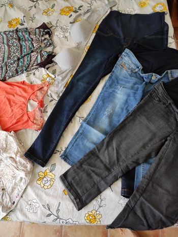 Lot vêtements de grossesse taille 36