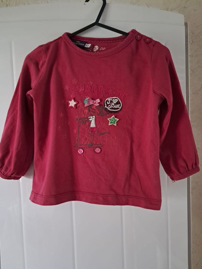 Tee-shirt manches longues 2 ans 86 cm Sergent-major