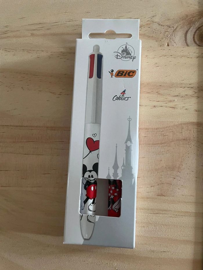 Duo Stylos BIC 4 Couleurs Disney Parks - Mickey & Minnie - Édition Limitée !