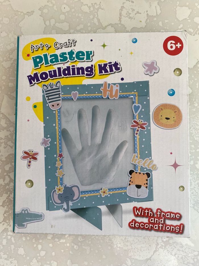 Kit de moulage en plâtre main enfant neuf