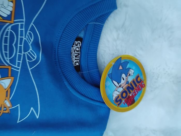 Sweat garçon Sonic, neuf avec étiquettes - photo numéro 3