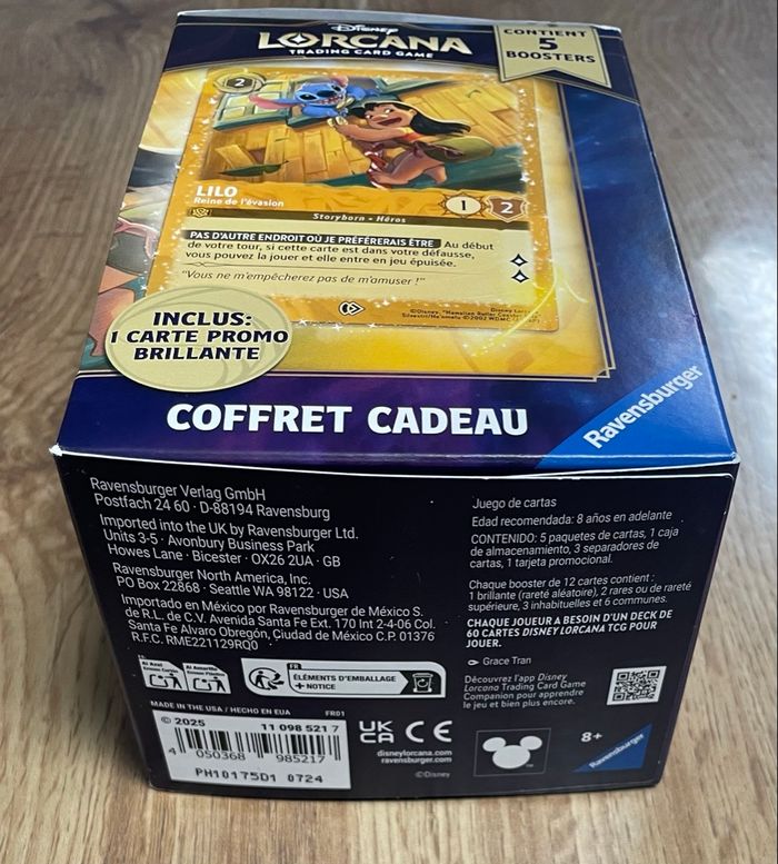 Disney lorcana coffret cadeau Lilo & Stitch - photo numéro 5