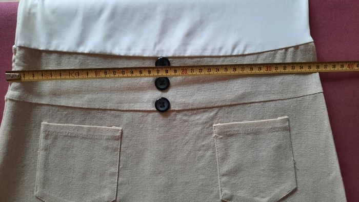 Robe d'été blanche et beige - photo numéro 7