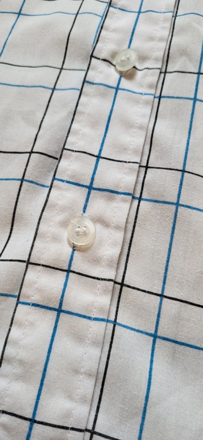 Chemise à manches courtes homme - Lorenzo Di DAKKA - Taille L
- Blanc et Bleu / Très bon état - photo numéro 4