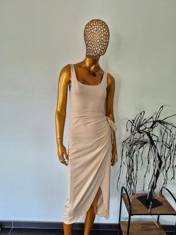 Robe Longue Crème