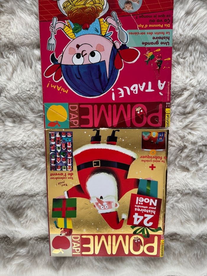 📚Lot 14 livres pomme d’api - édition bayard - 3-7 ans- état satisfaisant - photo numéro 7