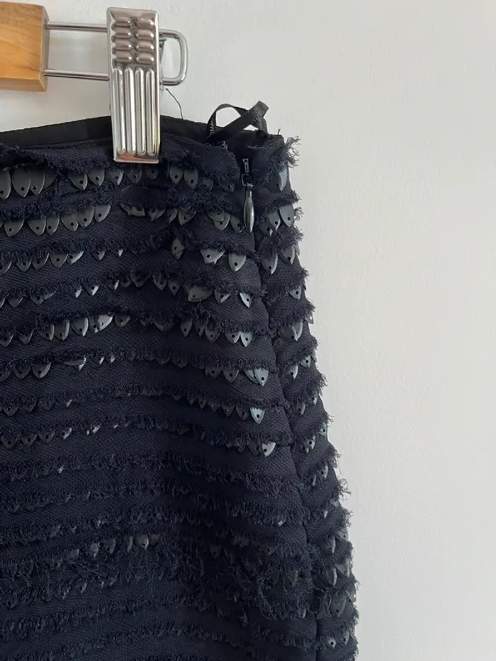 Mini jupe noire Zara - photo numéro 4