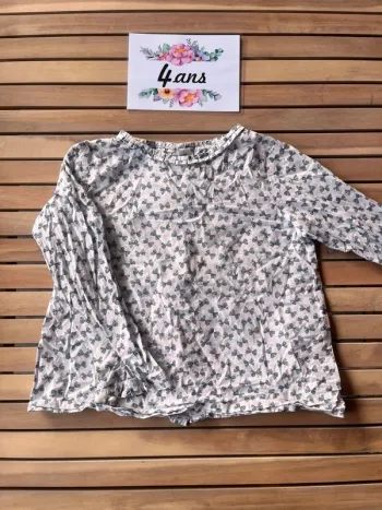 Blouse jacadi 4 ans neuve