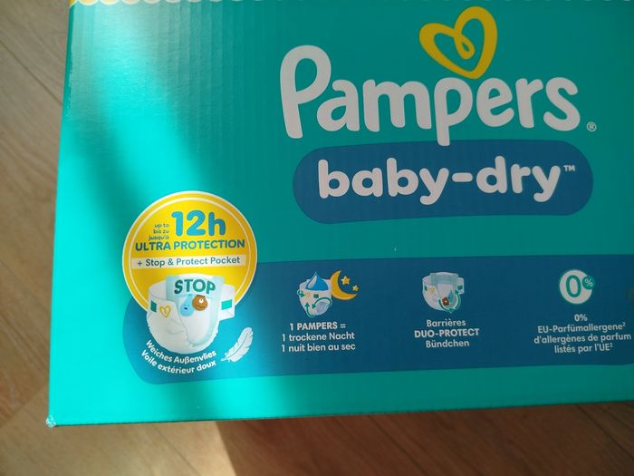Pampers Baby dry taille 5 maxi pack - photo numéro 2