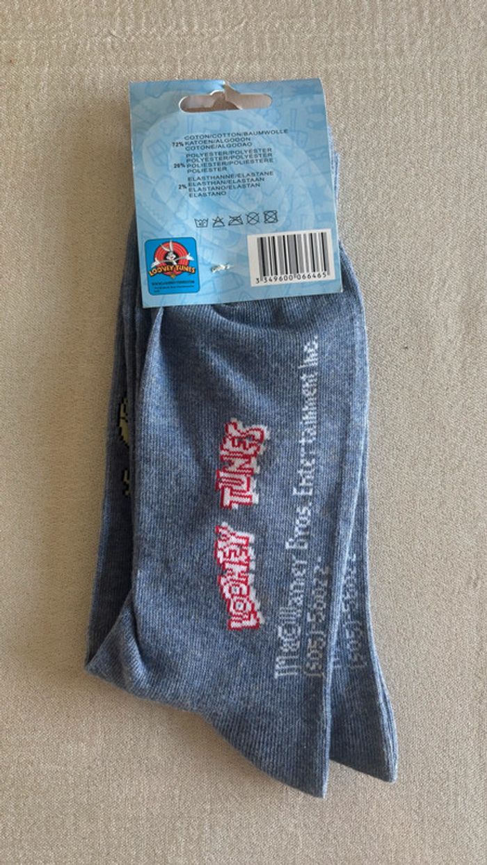 🧦 Chaussettes Titi Looney Tunes 🧦 - photo numéro 2