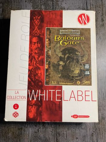 Bundle Baldur’s Gate - Jeu PC Bigbox Sans Notice VF White Label