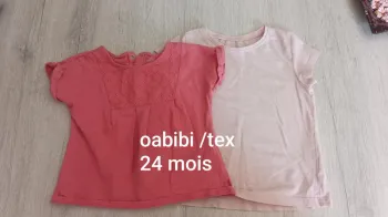 2 tee shirts