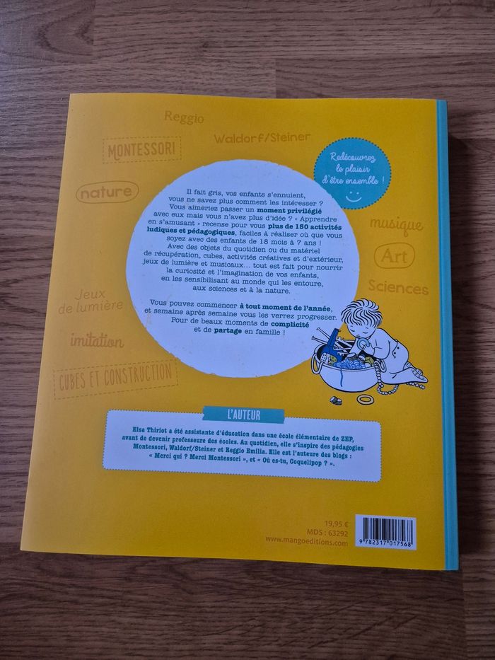 Livre d'activité Montessori Une année pour apprendre en s’amusant neuf - photo numéro 2