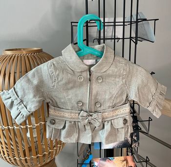 Veste beige métallisé Chicco 6mois