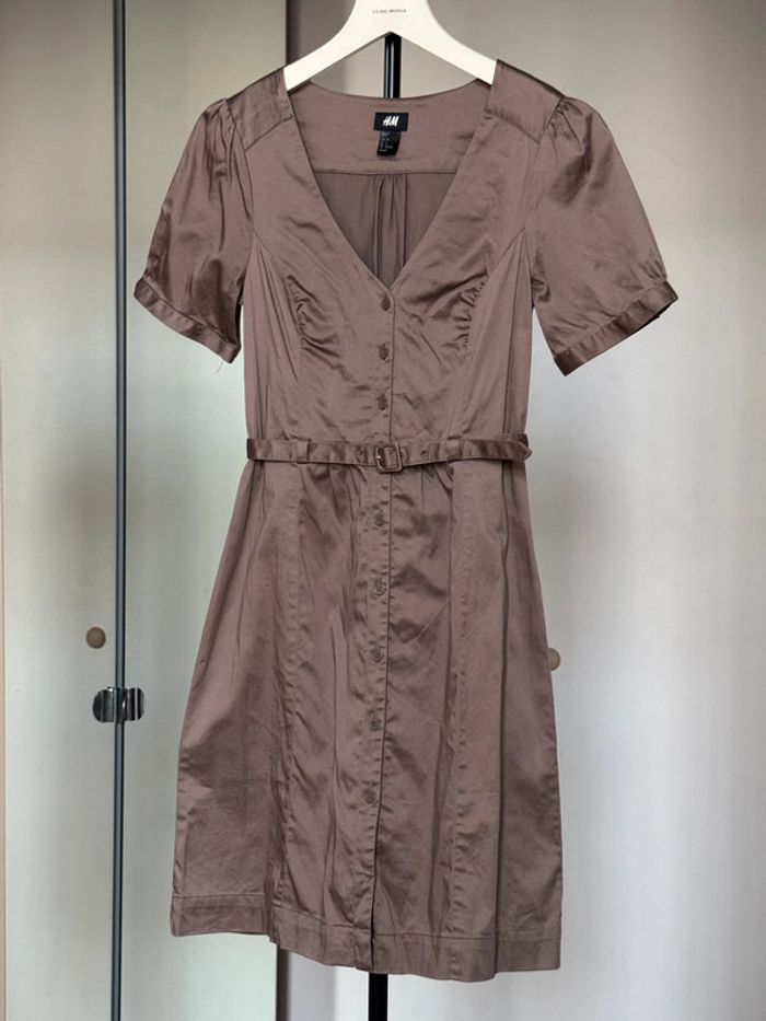 Robe brun v 34 H&M - photo numéro 4