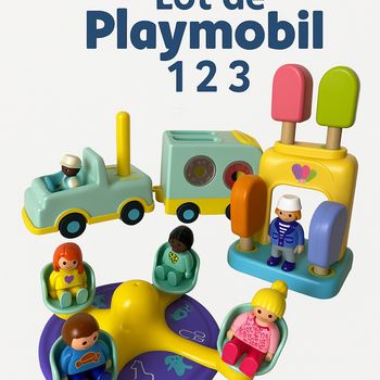 Lot Playmobil  1 2 3