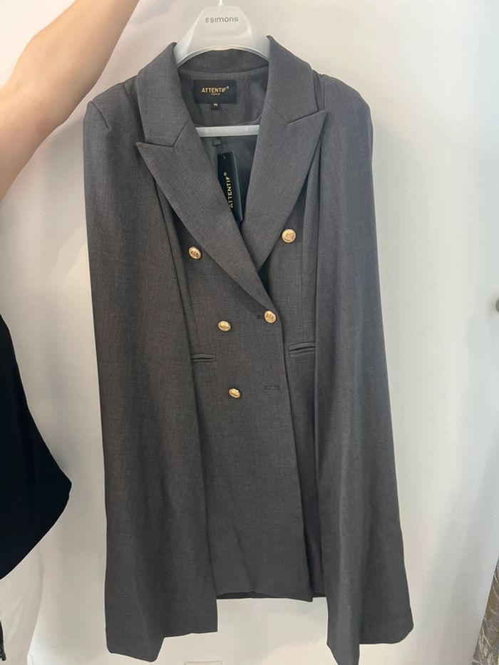 Robe cape blazer Attentif - photo numéro 3