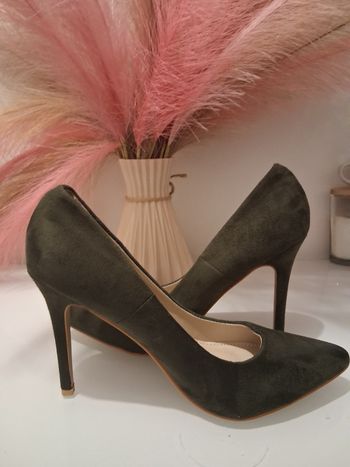 Escarpins kaki