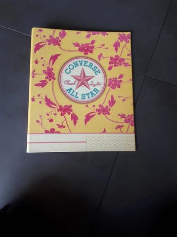 Classeur rigide 24×32 dos 4 cm 4 anneaux Converse