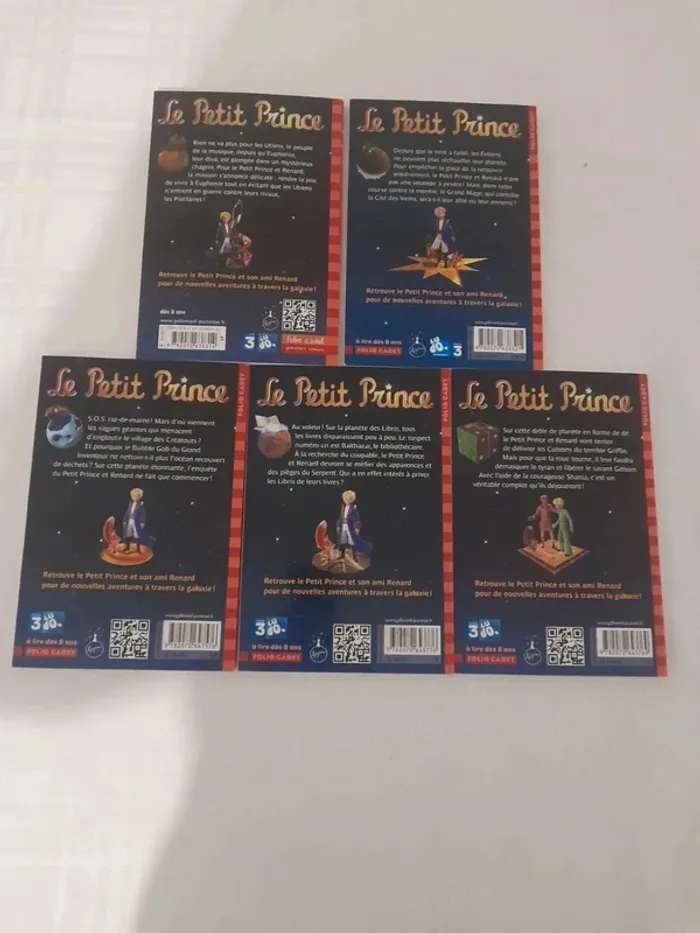 Lot de 5 livres le petit prince à partir de 8ans négociable - photo numéro 2