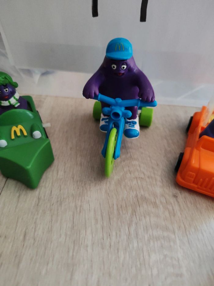 Figurine McDonald's grimace ×5 - photo numéro 4