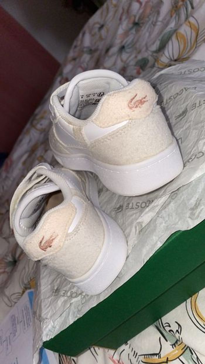 Lacoste fille beige rosé p25 - photo numéro 2