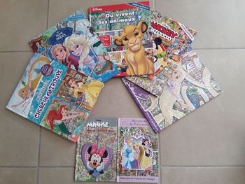 Lot 7 livres Cherche et trouve TBE