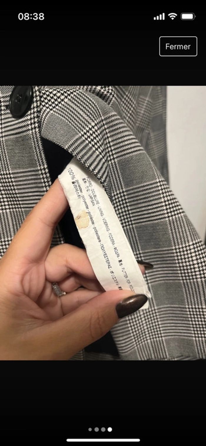 Veste a carreaux - photo numéro 4